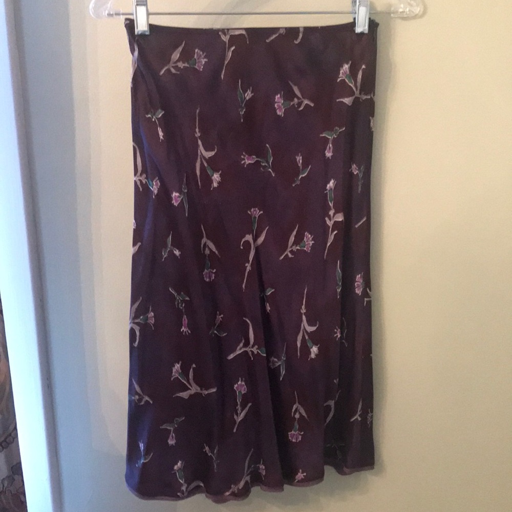 Prada silk skirt
